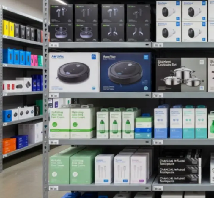 Organised product shelves representing the PIPSFORALL LTD product range